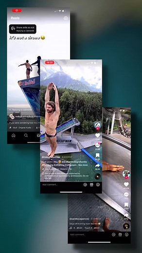 40K views · 333 reactions | 72.6M views and counting! 勞 *Most* viewed cliff diving clips on social media  how did these Cliff Diving clips go so viral? check out the latest Cliff Diving YouTube vlog to find out  https://youtu.be/CfWG2f0d6hs | Red Bull Cliff Diving | Facebook