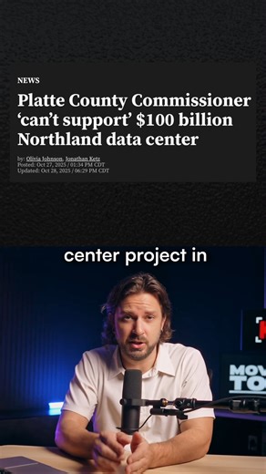 120K views · 2.3K reactions |  Platte County Commissioner Scott Fricker just became the first to oppose Project Kestrel — a $100B data center project already approved by Port KC. Residents are asking who’s behind it, who’s paying for power upgrades, and why there was no public input. Do you think these projects should be approved before or after public feedback? Drop your thoughts below ⬇️ #theKCScene #KC #KansasCity | The KC Scene | Facebook