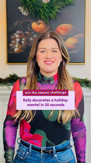 Mantel decorating in full swing: singing, shouting, and somehow… it all comes together... or does it? ✨🎄 | Wayfair