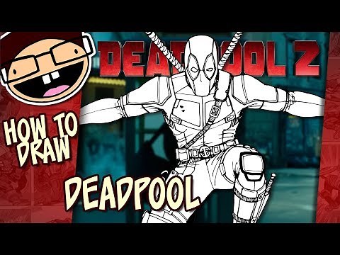 How to Draw DEADPOOL (Deadpool 2) | Narrated Easy Step-by-Step Tutorial