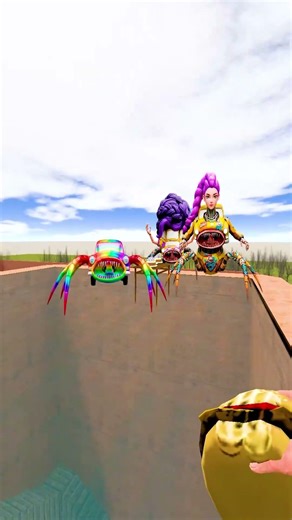 Help Rumi to Chase Car Eaters in Birthday Maze GMod