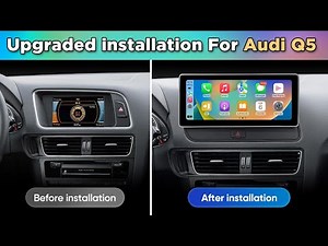 Transform Your Audi Q5 2009-2017 with AINAVI Linux Radio Install Amazing Upgrade!