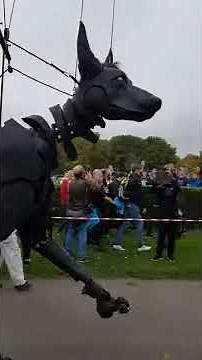 GIANT PUPPETS 2018 Liverpool. Xolo the Dog