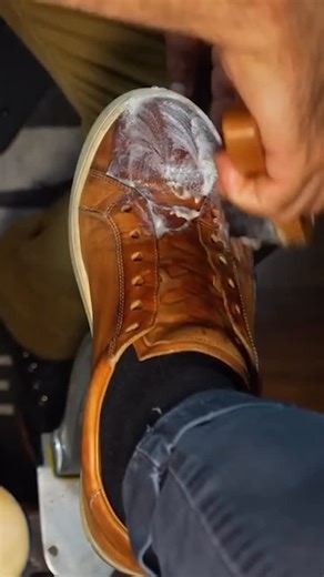 Angelo Shoe Shine on Instagram: "FAST & Satisfying Shoe Shine - 20 Minutes of Pure Relaxation - #angeloshoeshine #shoeshine #workboots #shoestagram #shoes #boots #leathershoes #polish #shoesaddict #shoemaker #beforeandafter #asmr #asmrsounds #asmrvideo #asmrshoeshine #satisfying #oddlysatisfying #oddlysatisfyingsounds #asmrcommunity #youtube #viral #fyp"