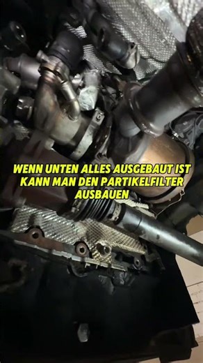 DPF Reinigung an einem Golf 7 GTD. Großer Aufwand, aber lohnt sich!