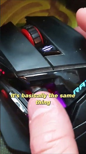 Logitech G502 scroll side clicks vs MAD CATZ RAT 8 side scroll wheel