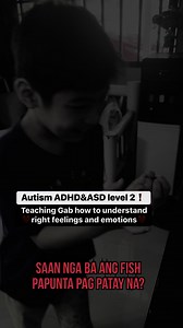5.6K views · 96 reactions | Autism ADHD&ASD level 2❗️ Teaching Gab how to understand ❤️right feelings and emotions❤️ #everyone #highlights #gabsworld | Gab's World | Facebook