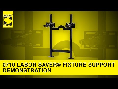 0710 Labor Saver® Fixture Support Demonstration from Jay R. Smith Mfg. Co.
