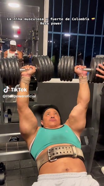 Rosa Power: La niña musculosa y fuerte de Colombia