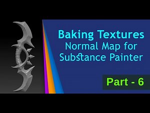 Baking Normal Maps and Exporting Mesh from ZBrush to Substance Painter - Tutorial Part 5