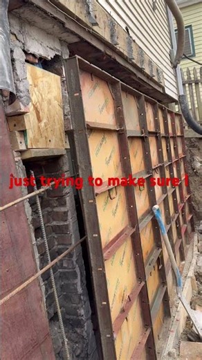 Setting concrete forms and rebar