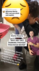 959K views · 16K reactions | Replying to @AJ this is called the diving reflex. #asthma #albuterol #divingreflex #doctorreacts #statusasthmaticus | Dr. Tommy Martin | Facebook