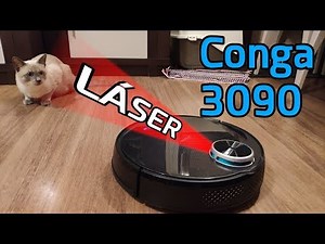 Limpieza por LÁSER, el robot aspirador Conga 3090 - Review
