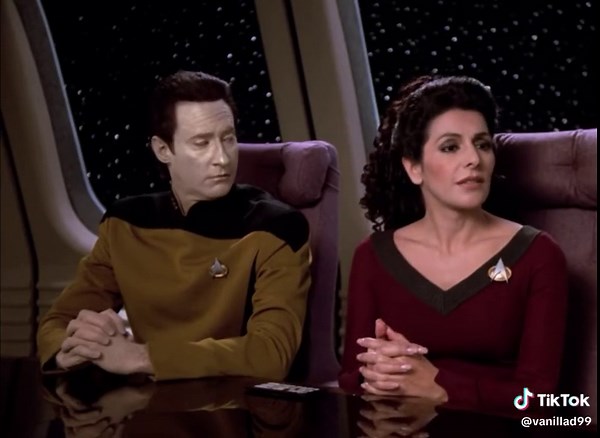 Why does he do it??? #startrek #startrekthenextgeneration #startrekint...