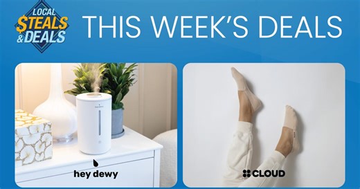 Local Steals & Deals: Comfort & Care with Cloud Socks & Hey Dewy!