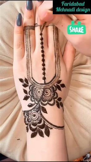 Back hand mehndi trends for girls|#HennaDesign#MehndiTrends #BackHandMehndi #MehndiDesign#HennaArt