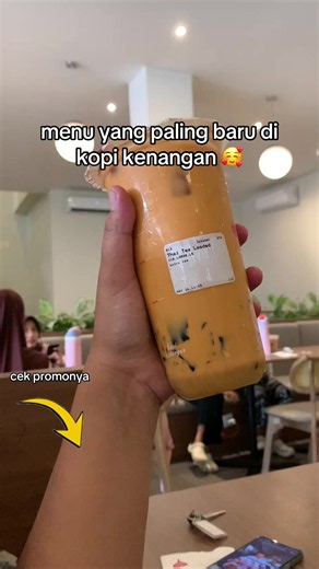 Kopi Kenangan menu terbaru thai tea cek promonya #kopikenangan #thaitea #kopi #promomakanharian #tiktokgogempar