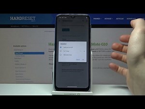 How to Activate and Set Up the Do Not Disturb Mode on the MOTO...
