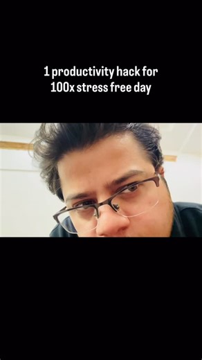 Saffron Sting | lifestyle, sports, politics, economy and policy on Instagram: "Productivity Hack for Peaceful Life #productivity #mindset"