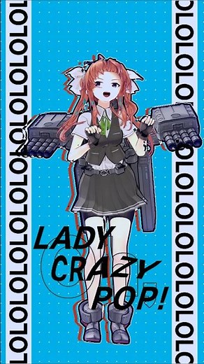 [Kantai Collection MMD] Lady Crazy with Kagerou-chan!!!