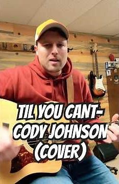 If you got a chance, take it, take it while you got a chance 🎶 #codyjohnson #cojo #acousticcover