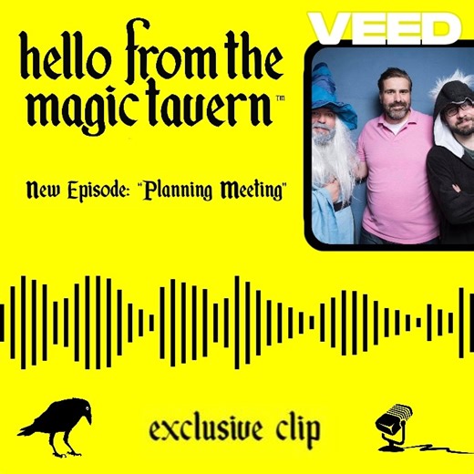 Is there a pasta wizard? Find out on the latest episode: https://podcasts.apple.com/us/podcast/season-5-ep-75-planning-meeting/id975078285?i=1000731532357 | Hello from the Magic Tavern