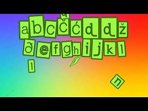 Croatian Alphabet Song
