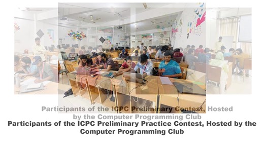 🎬 Prime University Computer Programming Club – 2025 Highlights! The Department of CSE proudly presents a demo video showcasing all the exciting activities of PUCPC in 2025! Highlights include: ICPC, IUPC, & IUCPC participation 🏆 Monthly Programming Contests 💻 Junior Programming Contests 👨‍💻 Prize Giving Ceremonies 🥇 Hackathons & Training sessions for freshers by our club trainers 🚀 Watch the video to relive a year full of coding, learning, and competitions! Promosite: https://pucpc-activi