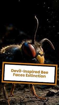 SHOCKING Scientists Find Bee with DEVIL HORNS!