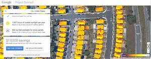 Google's 'Project Sunroof' Aims To Put Solar Panels On Top Of Everything