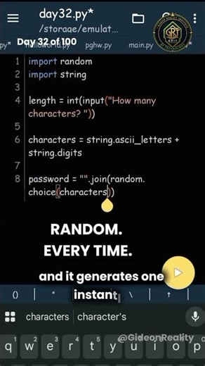 Build a Truly Random Password Generator in Python