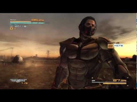 Metal Gear Rising - Jetstream Sam Boss Fight Guide Commentary