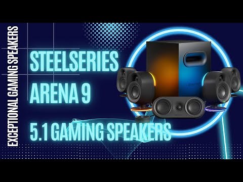 Arena 9 SteelSeries 5.1 Gaming Setup