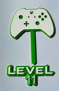 Gamer Cake Topper, Xbox Remote Topper - Etsy