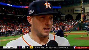 "We gotta take the fight to them again." Alex Bregman chats with Heidi Watney about the 2-0 lead and Game 2 win. | MLB Network