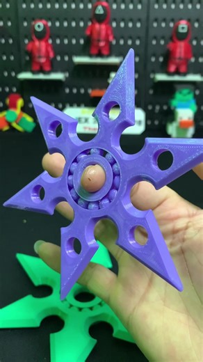 3D Printed Ninja Star Fidget Spinner Guide