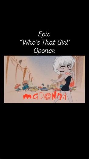 3.3K reactions · 29 shares | The always-epic “Who’s That Girl” (1987) opener! I had to use the “Causing a Commotion” track provided by IG. #madonna #whosthatgirl #causingacommotion #boyculture #encyclopediamadonnica #gr8erdays #animation | Boyculture.com | Facebook
