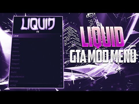 GTA 5 Online 1.68 Liquid Mod Menu | UPDATED Free Mod Menu GTA PC