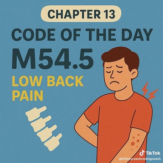 ICD-10-CM Code M54.5: Gestión del dolor lumbar