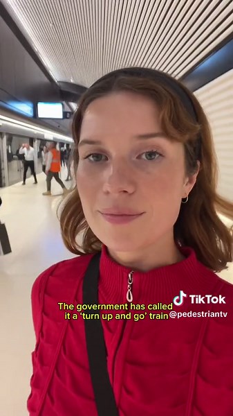 New car smell ❌ new train smell ✅ Come with us on the first day of the Sydney Metro operating. #sydneymetro #sydneytrains #sydneymetrotrain #trains #sydney