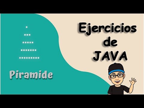 Algoritmo en Java para imprimir una pirámide de asteriscos | Ejercicios programación Java