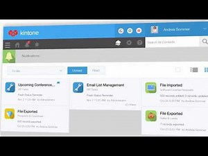 Task Notifications and Management to Track Projects with Kintone