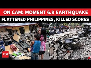 Philippines Quake Video: Church Crumbles, Buildings Collapse, Villages Buried In Cebu Earthquake