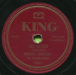 Grandpa Jones And His Grandchildren / Grandpa Jones - Old Rattler / Mountain Maw