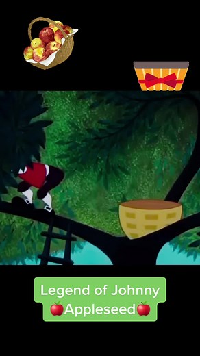Johnny Appleseend (1948) Disney’s Melody Time #wdw #disney #waltdisneyworld #disneynastolgia #nostalgia #disneyland #fyp #johnnyappleseed