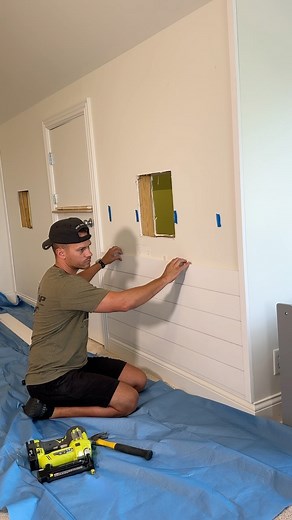 Jordan Flom | I built my 3-year-old her own House! 🥰 #diy #renovation #dad #cute #farmhouse #baby #mom | Instagram