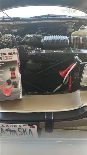 Harbor Freight air horn sound