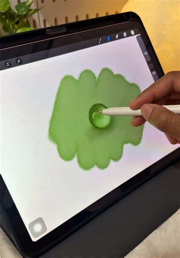 Easy bubble วิธีวาดบับเบิ้ล #procreate #drawing #bubble #วาดง่ายๆ #howtodraw