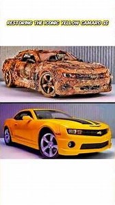 Yellow Camaro SS: Restore it Faster Than Ever
