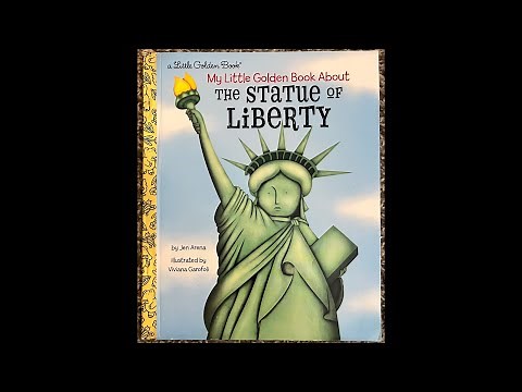 My Little Golden Book About The Statue of Liberty (Read Aloud /Read Along Story)